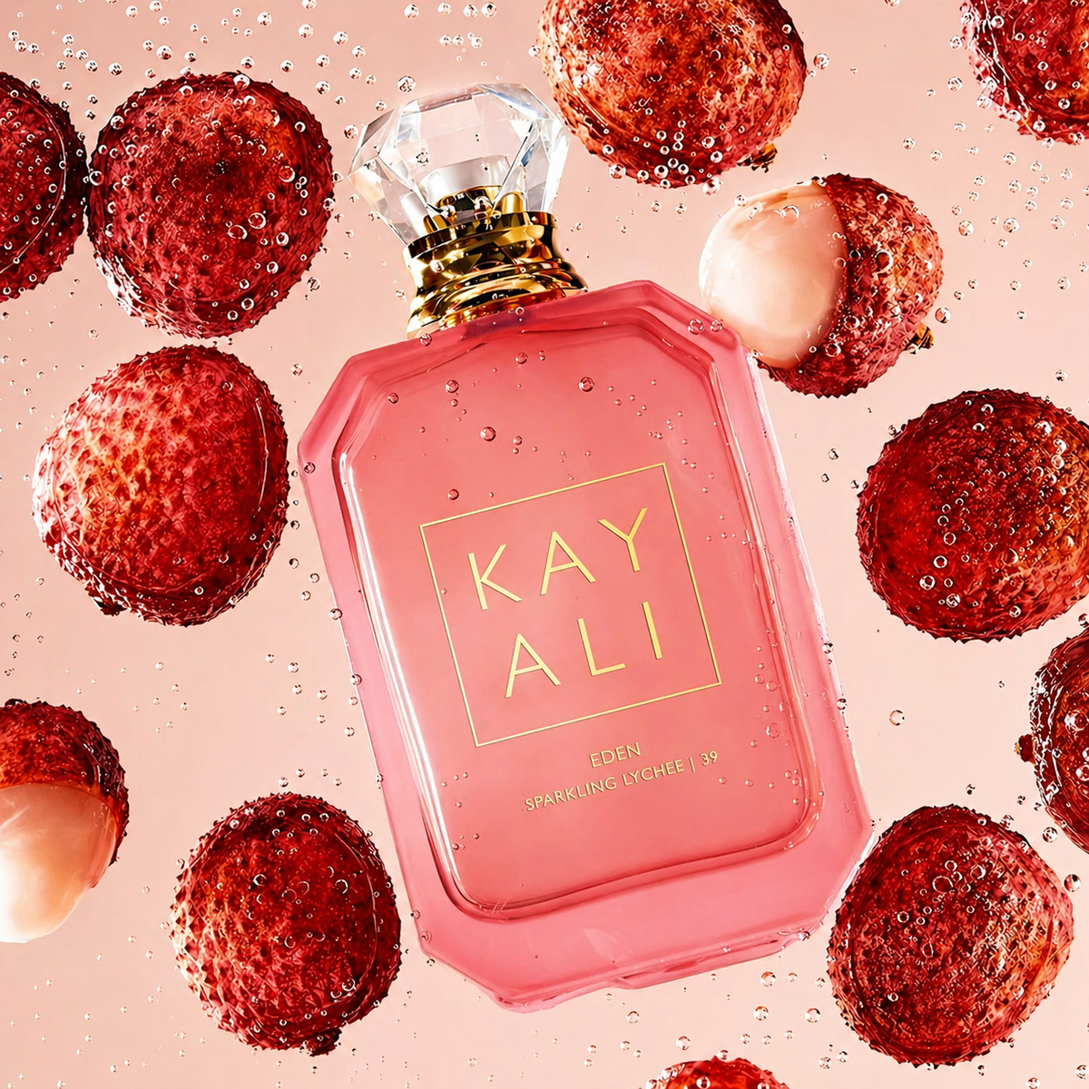 Kayali Eden Sparkling Lychee 39 EDP 3.4 oz – Fresh Fruity Perfume for Women
