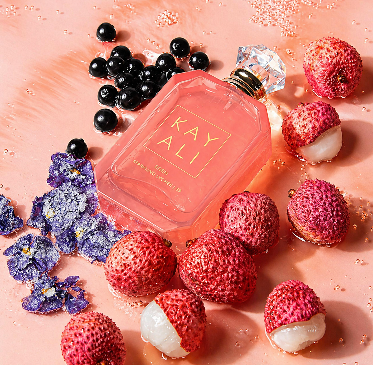 Kayali Eden Sparkling Lychee 39 EDP 3.4 oz – Fresh Fruity Perfume for Women