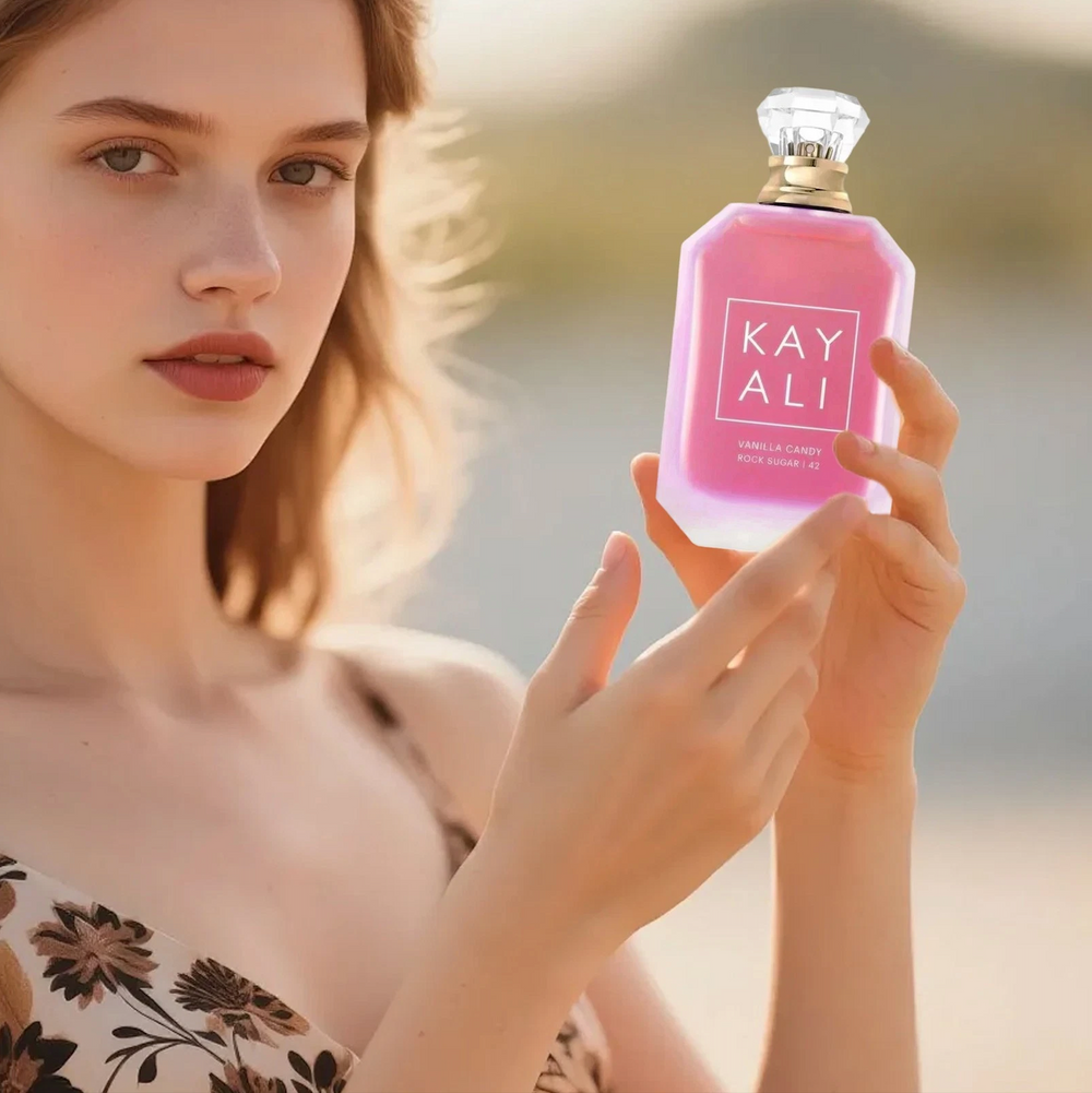 Kayali Vanilla Candy Rock Sugar 42 EDP Intense 3.4 oz – Sweet Gourmand Perfume for Women