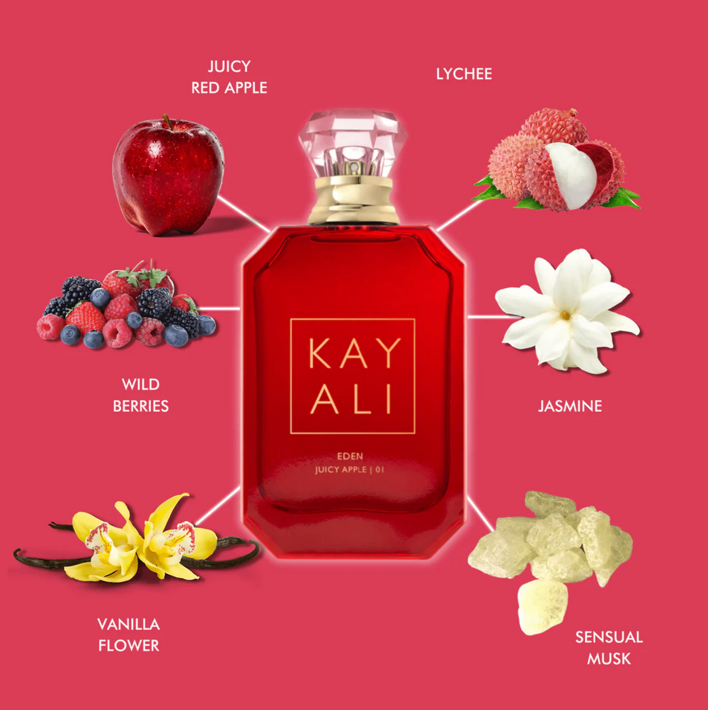 Kayali Eden Juicy Apple 01 EDP 3.4 oz – Fresh Fruity Perfume for Women