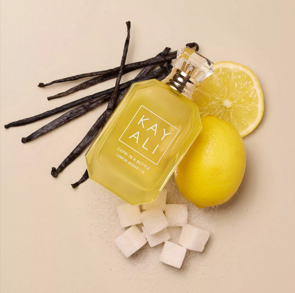 Kayali Capri in a Bottle Lemon Sugar 14 EDP 3.4 oz – Fresh Citrus Perfume for Women