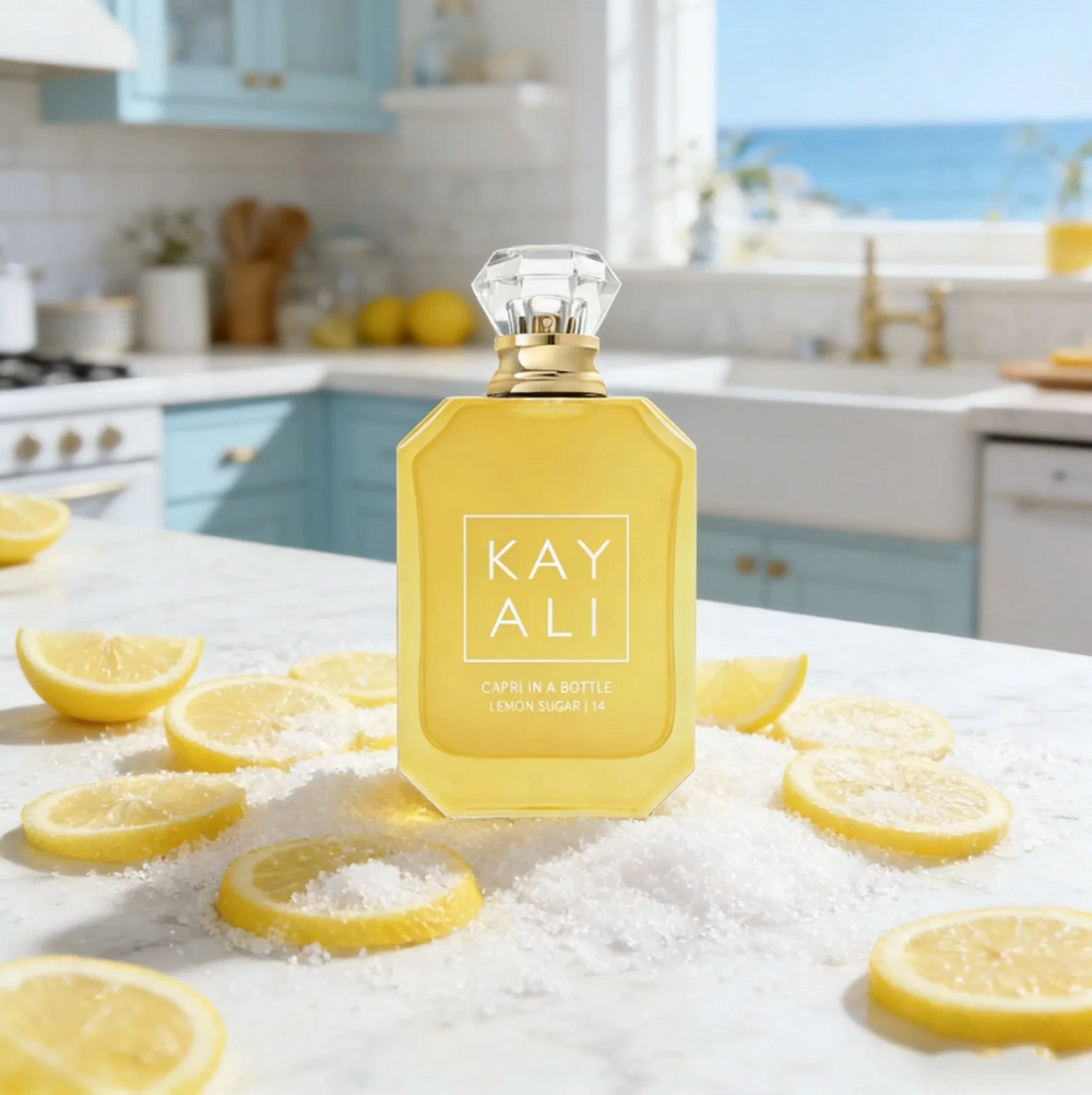 Kayali Capri in a Bottle Lemon Sugar 14 EDP 3.4 oz – Fresh Citrus Perfume for Women