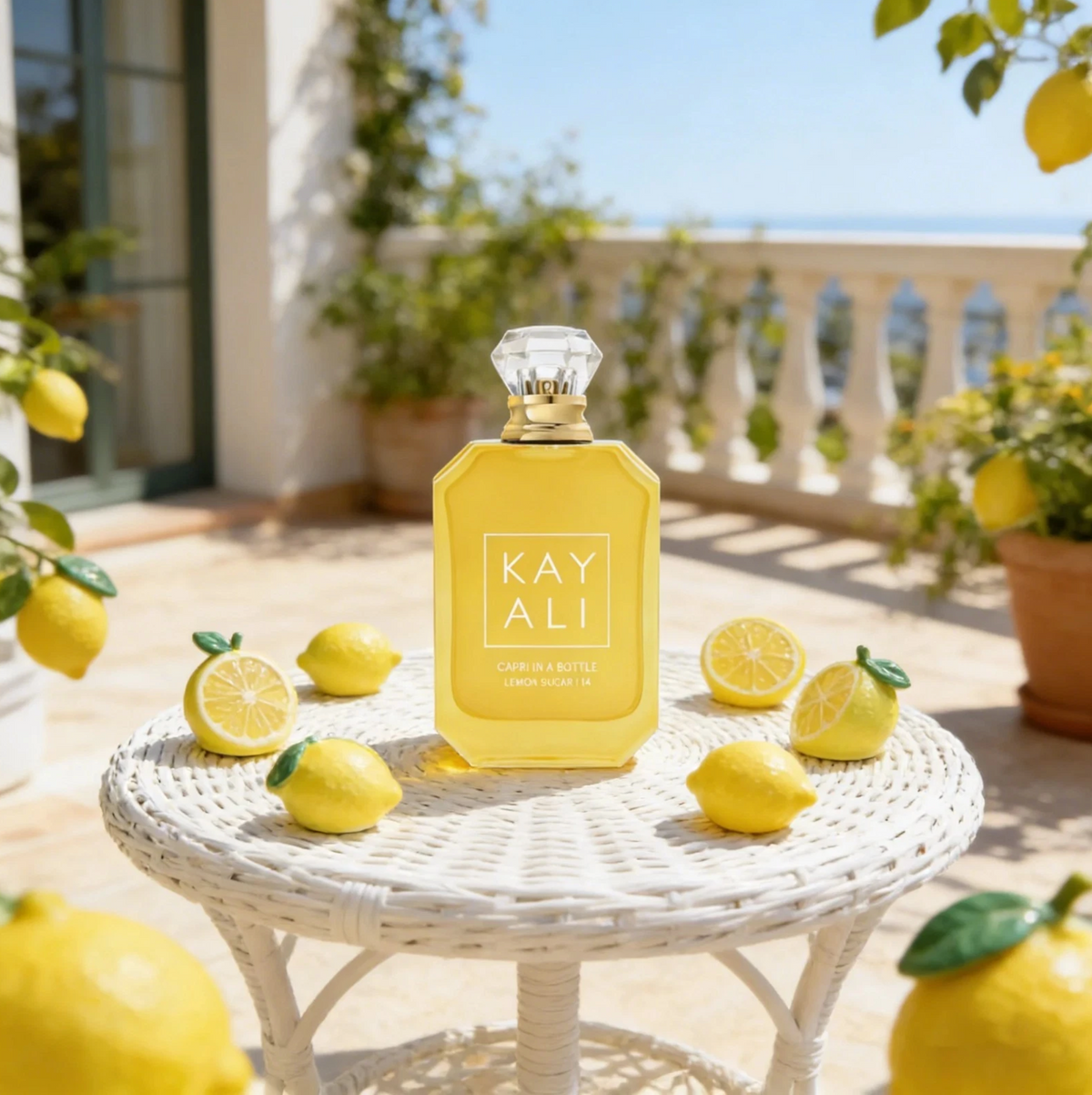 Kayali Capri in a Bottle Lemon Sugar 14 EDP 3.4 oz – Fresh Citrus Perfume for Women