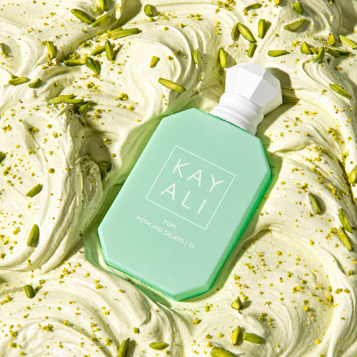 Kayali Yum Pistachio Gelato 33 EDP Intense 3.4 oz – Sweet Gourmand Perfume for Women
