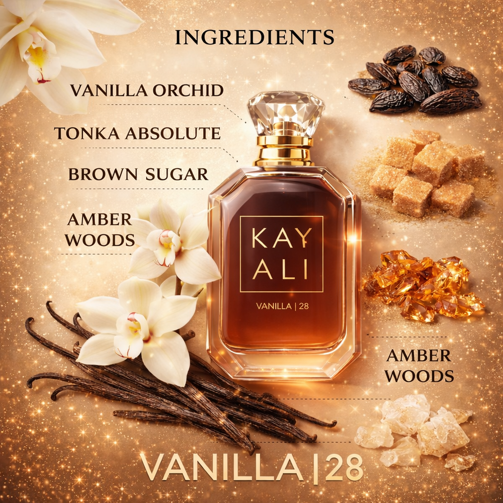Kayali Vanilla 28 EDP 3.4 oz – Sweet Gourmand Perfume for Women