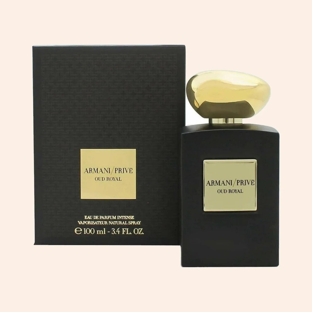 Armani Privé Oud Royal EDP Intense 3.4 oz – Amber Oud Unisex Fragrance